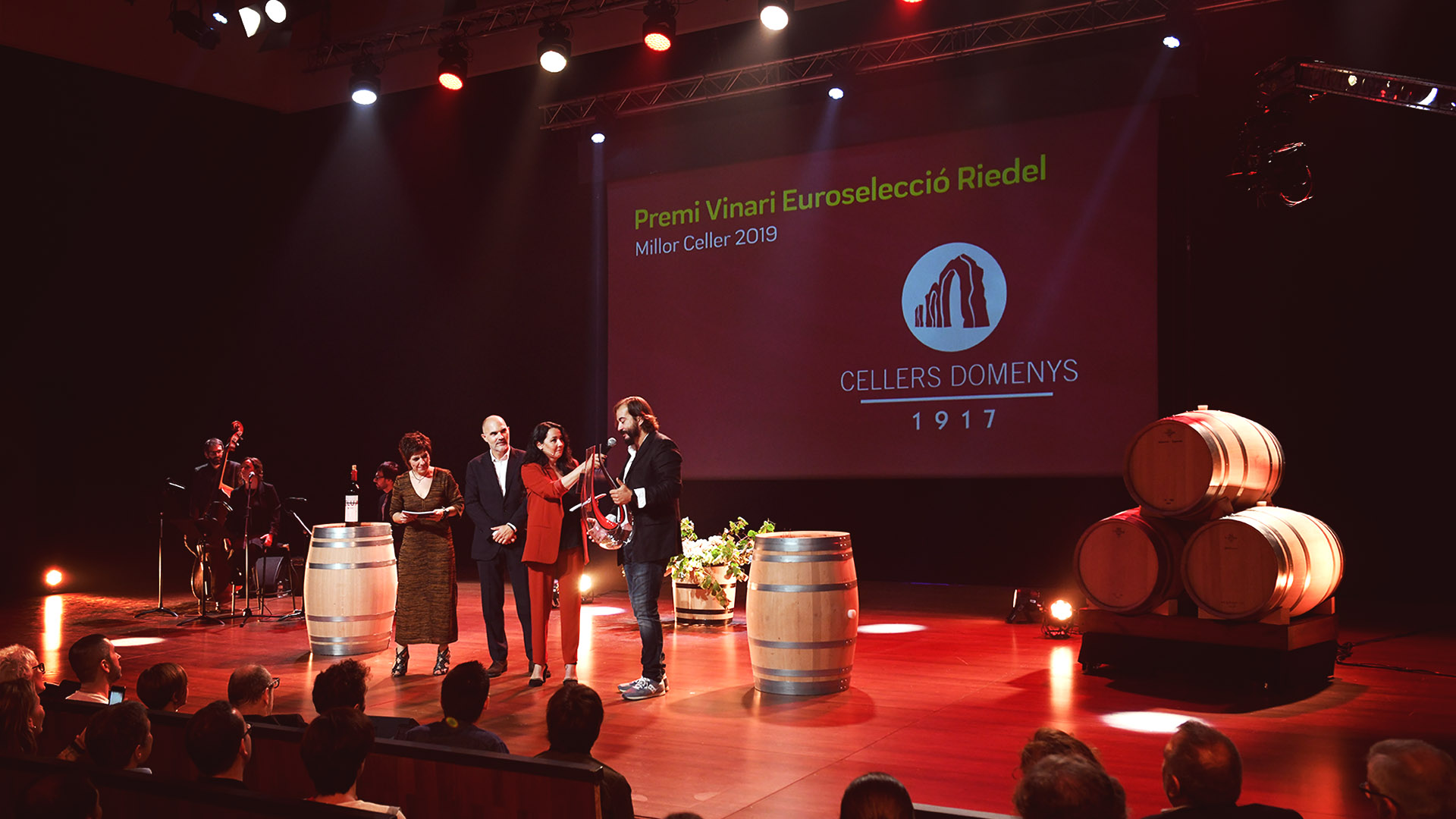 Entrega al Millor Celler 2019 als Premis Vinari